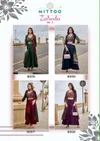 Zubeda Vol 2 By Mittoo Roman Silk Printed Indo Western Collection 